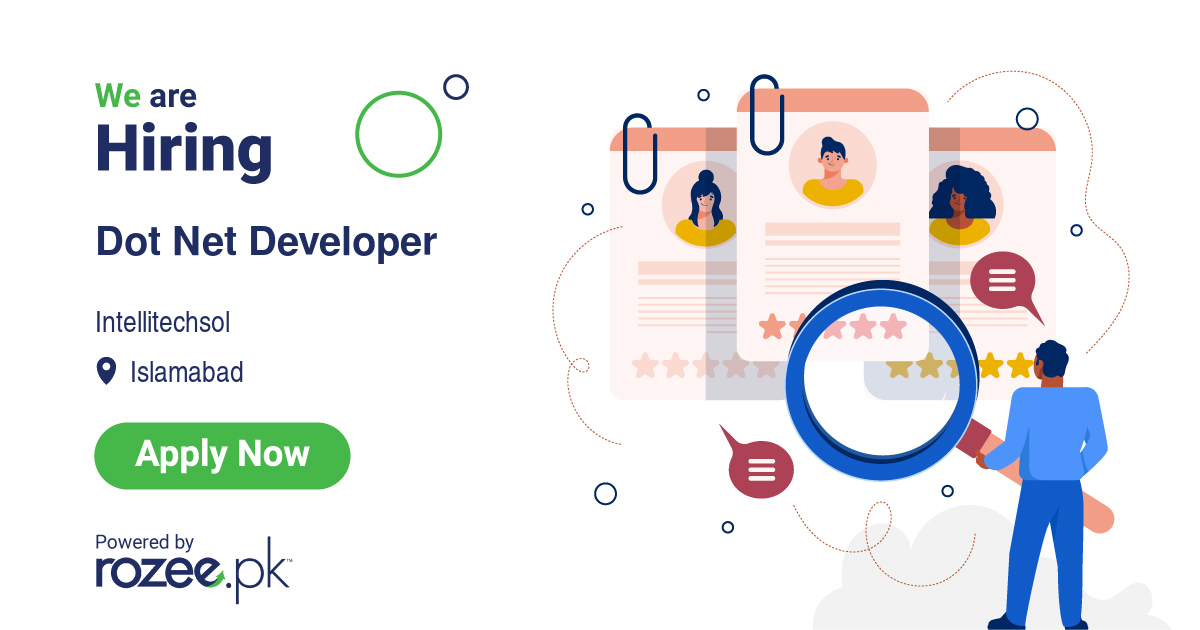 Dot Net Developer Job Islamabad Intellitechsol Rozee Pk