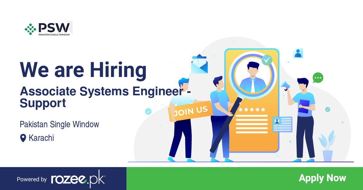 Associate Systems Engineer - Support Job, Karachi, Pakistan Single