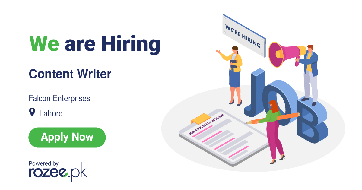 resume writer jobs in lahore