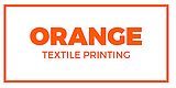 Orange Textile Printing