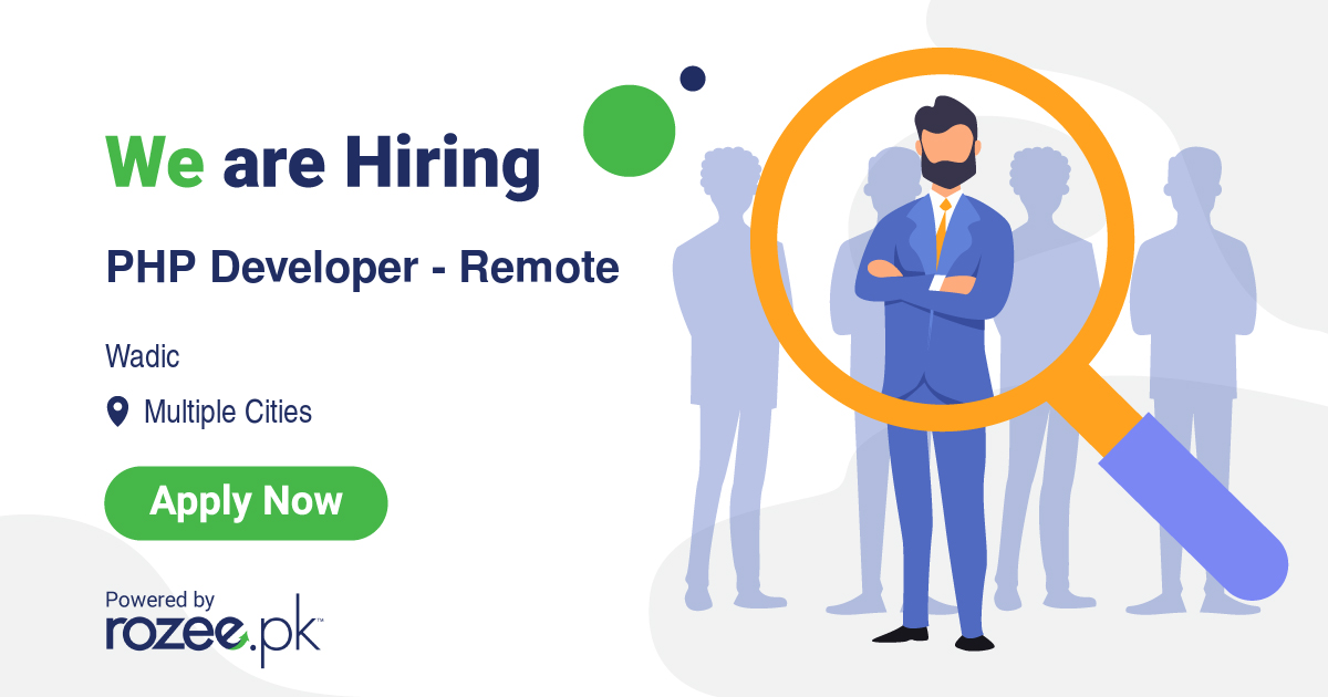 PHP Developer - Remote Job, Islamabad, Faisalabad, Gujranwala, Lahore ...