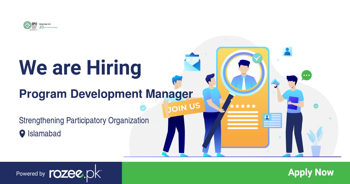 program-development-manager-job-islamabad-strengthening-participatory